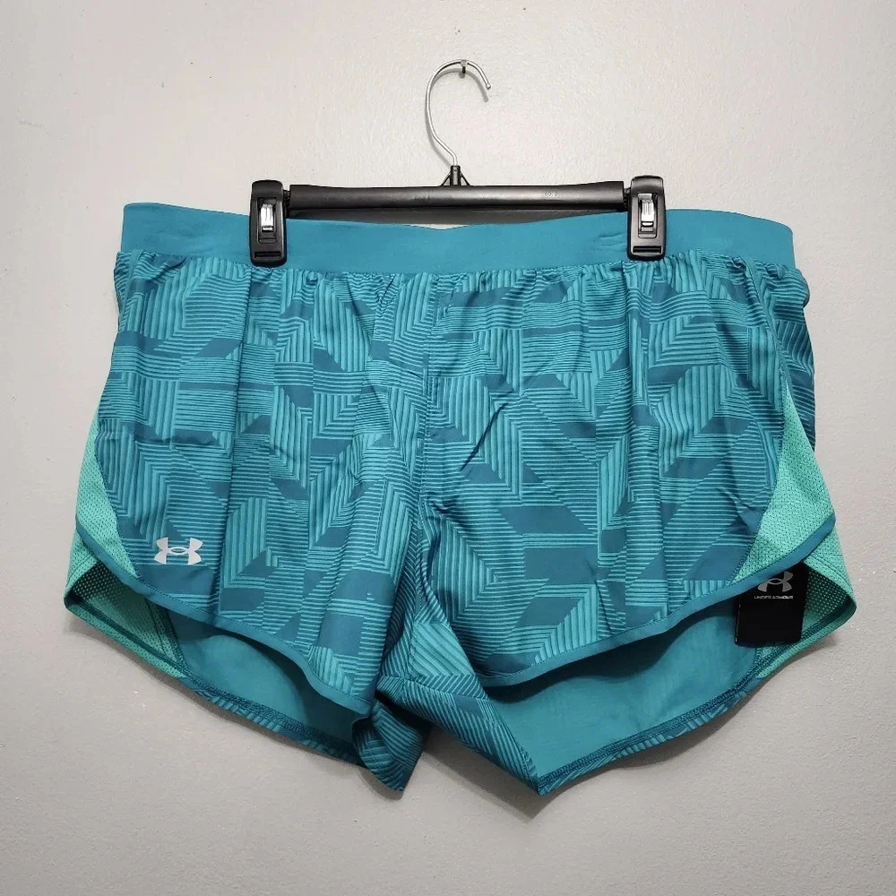 Under Armour women's athletic shorts size XXL green new with tags